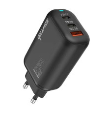 Мережевий зарядний пристрій 65W  Senteo Z-21 PD65W+QC3.0 Certificate CE Black