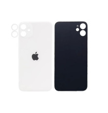Задня кришка корпусу Apple iPhone 12 Mini Starlight, звичайний виріз та кільце камери