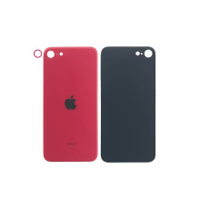 Задня кришка корпусу Apple iPhone SE 2 Red, звичайний виріз та кільце камери