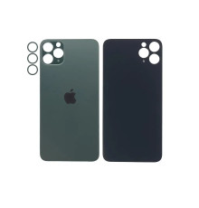 Задня кришка корпусу Apple iPhone 11 Pro Midnight Green, звичайний виріз та кільце камери