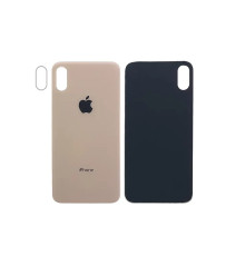 Задня кришка корпусу Apple iPhone XS Max Gold, звичайний виріз та кільце камери