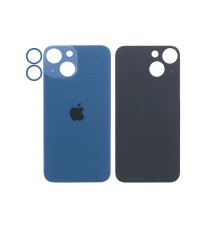 Задня кришка корпусу Apple iPhone 13 Blue, звичайний виріз та кільце камери