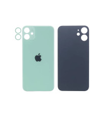 Задня кришка корпусу Apple iPhone 12 Green, звичайний виріз та кільце камери