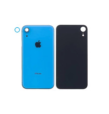 Задня кришка корпусу Apple iPhone XR Blue, звичайний виріз в зборі зі склом камери
