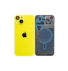 Задня кришка корпусу Apple iPhone 14 Plus Yellow, звичайний виріз в зборі зі склом камери