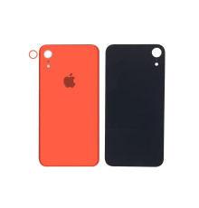 Задня кришка корпусу Apple iPhone XR Coral, звичайний виріз та кільце камери