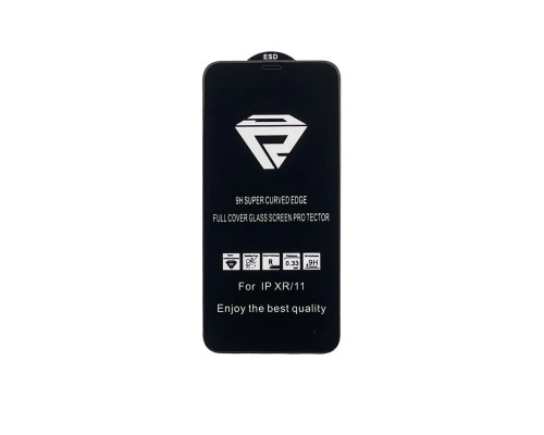 Захисне скло 10D Full Glue Protect для Apple iPhone XR/11