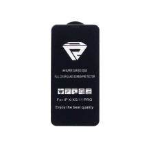 Захисне скло 10D Full Glue Protect для Apple iPhone X/XS/11 Pro