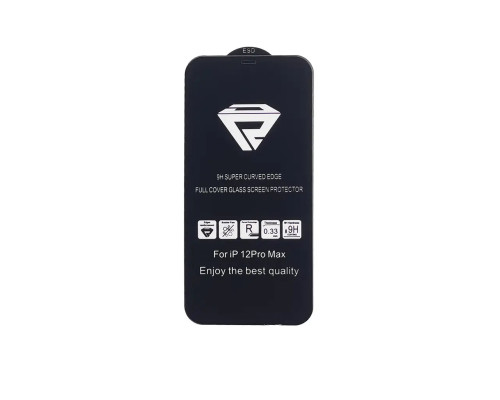 Захисне скло 10D Full Glue Protect для Apple iPhone 12 Pro Max