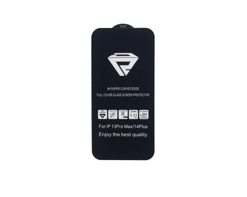 Захисне скло 9D Full Glue Protect для Apple iPhone 13 Pro Max/14 Plus