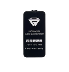Захисне скло 10D Full Glue Protect для Apple iPhone 12/12 Pro