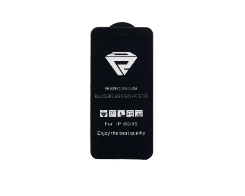 Захисне скло 10D Full Glue Protect для Apple iPhone 6/6S Black