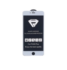 Захисне скло 10D Full Glue Protect для Apple iPhone 6/6S Plus White