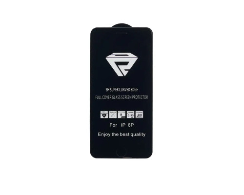 Захисне скло 10D Full Glue Protect для Apple iPhone 6/6S Plus Black