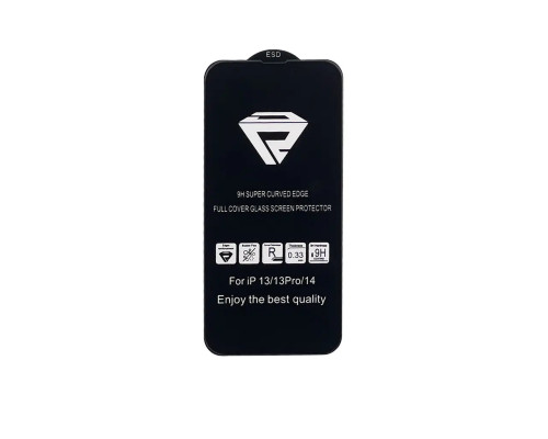 Захисне скло 9D Full Glue Protect для Apple iPhone 13/13 Pro/14
