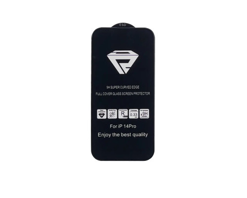 Захисне скло 9D Full Glue Protect для Apple iPhone 14 Pro