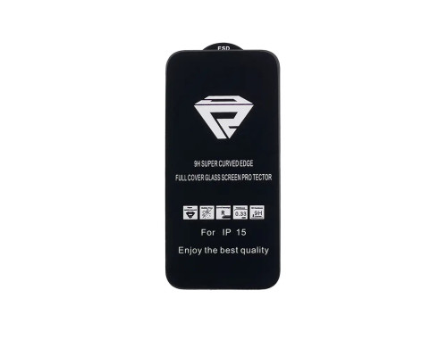 Захисне скло 9D Full Glue Protect для Apple iPhone 15