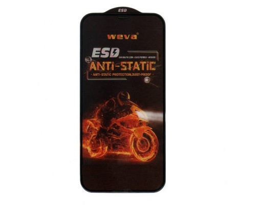 Захисне скло Weva ESD Anti-Static для Apple iPhone 15 Plus Black