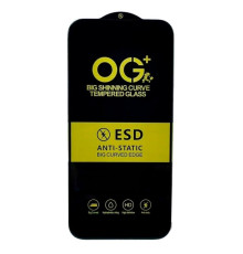 Захисне скло OG+ ESD Anti-Static для iPhone 7/8/SE 2020 Black