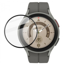 Захисне скло для смарт-годинника PET + PmmA для Samsung Galaxy Watch 5 Pro 45mm Black
