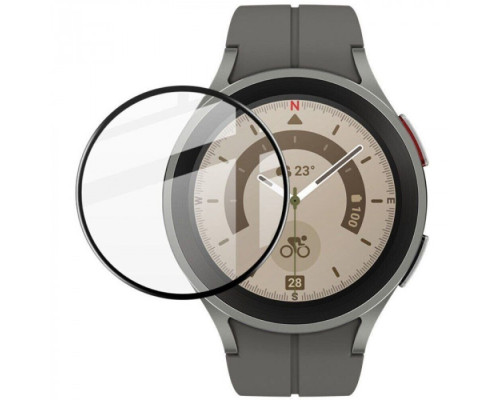 Захисне скло для смарт-годинника PET + PmmA для Samsung Galaxy Watch 5 Pro 45mm Black