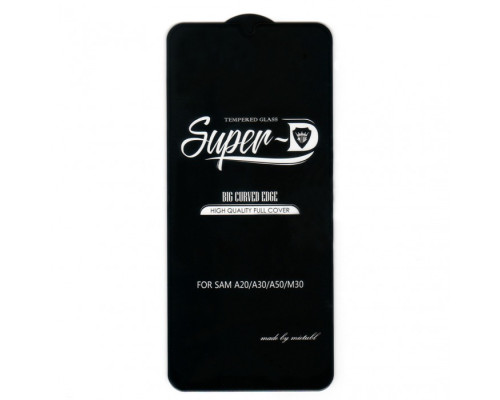Захисне скло Mietubl Super-D для Samsung Galaxy A20/A30/A30s/A50/A50s/M30/M30s/M31/M21/M21S Black
