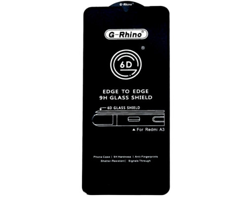 Захисне скло G-Rhino Glass для Xiaomi Redmi A3 Black