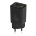 Мережевий зарядний пристрій 18W  Senteo Z-10 PD30W+QC3.0 Certificate CE Black