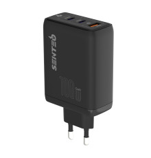 Мережевий зарядний пристрій 100W Senteo Z-11 PD100W+QC3.0 Certificate CE Black