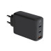 Мережевий зарядний пристрій 100W  Senteo Z-11 PD100W+QC3.0 Certificate CE Black