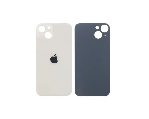 Задня кришка корпусу Apple iPhone 13 Mini Starlight, великий виріз під камеру