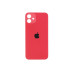 Задня кришка корпусу Apple iPhone 12 Red, великий виріз під камеру