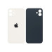 Задня кришка корпусу Apple iPhone 12 Starlight, великий виріз під камеру