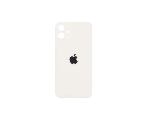 Задня кришка корпусу Apple iPhone 12 Starlight, великий виріз під камеру