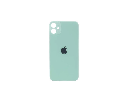 Задня кришка корпусу Apple iPhone 12 Green, великий виріз під камеру