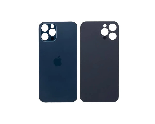 Задня кришка корпусу Apple iPhone 12 Pro Blue, великий виріз під камеру
