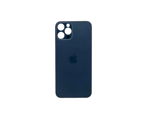 Задня кришка корпусу Apple iPhone 12 Pro Blue, великий виріз під камеру