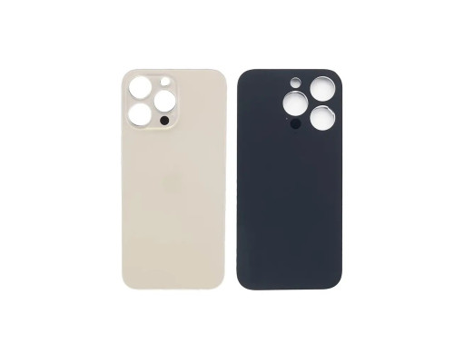 Задня кришка корпусу Apple iPhone 12 Pro Gold, великий виріз під камеру