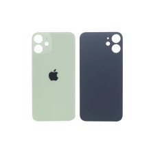 Задня кришка корпусу Apple iPhone 12 Mini Green, великий виріз під камеру