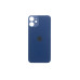 Задня кришка корпусу Apple iPhone 12 Mini Blue, великий виріз під камеру