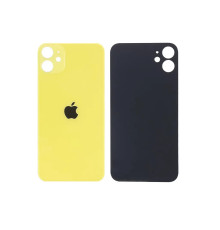 Задня кришка корпусу Apple iPhone 11 Yellow, великий виріз під камеру