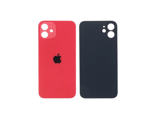 Задня кришка корпусу Apple iPhone 11 Red, великий виріз під камеру