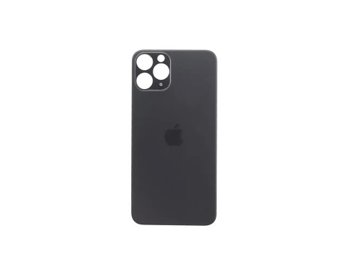 Задня кришка корпусу Apple iPhone 11 Black, великий виріз під камеру