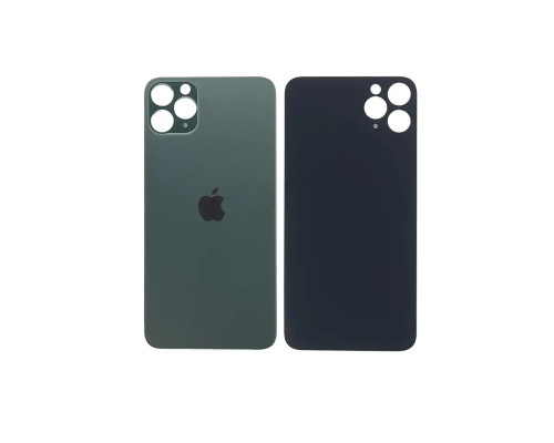 Задня кришка корпусу Apple iPhone 11 Pro Midnight Green, великий виріз під камеру