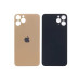 Задня кришка корпусу Apple iPhone 11 Pro Gold, великий виріз під камеру