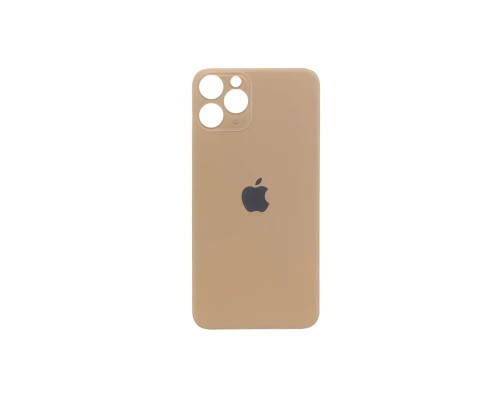 Задня кришка корпусу Apple iPhone 11 Pro Gold, великий виріз під камеру