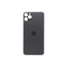 Задня кришка корпусу Apple iPhone 11 Pro Max Black, великий виріз під камеру