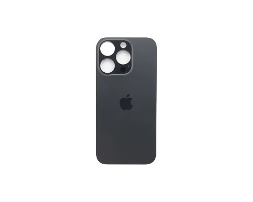 Задня кришка корпусу Apple iPhone 12 Pro Max Black, великий виріз під камеру