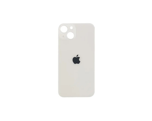 Задня кришка корпусу Apple iPhone 13 White, великий виріз під камеру