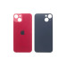 Задня кришка корпусу Apple iPhone 13 Red, великий виріз під камеру